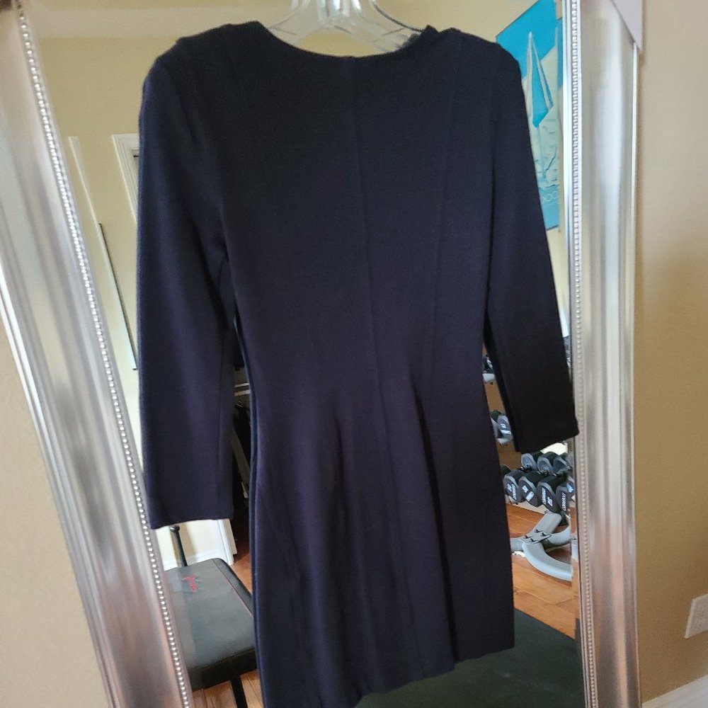 Theory Black Mini Dress